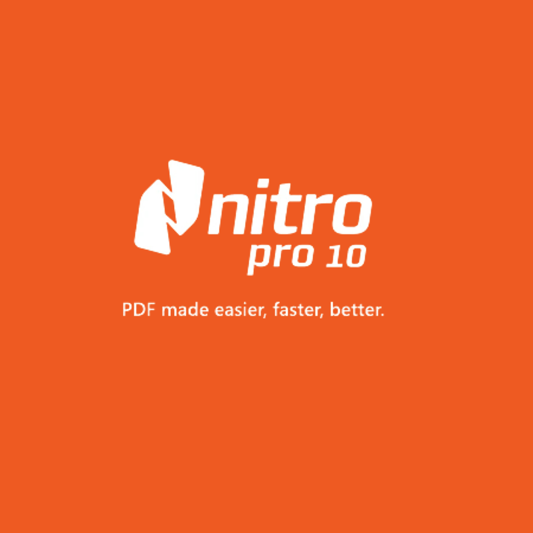 Licencia Nitro PDF Pro 10 Permanente Windows 1 PC