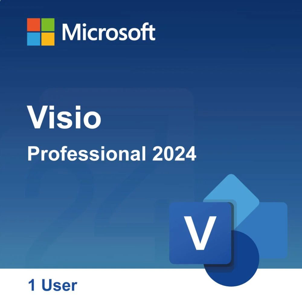 Microsoft Visio Pro Plus 2024 Reinstalable 1 PC