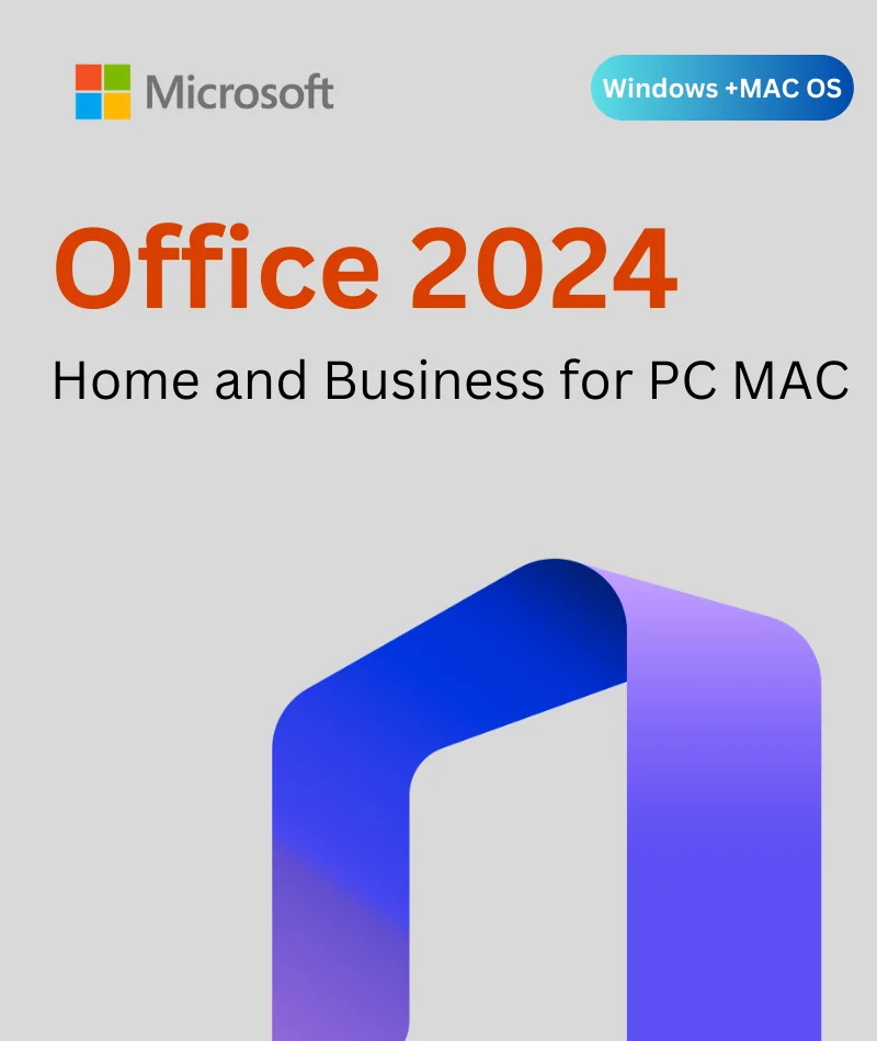 Microsoft Office 2024 Home and Business Pc/MacOS BIND 1 PC