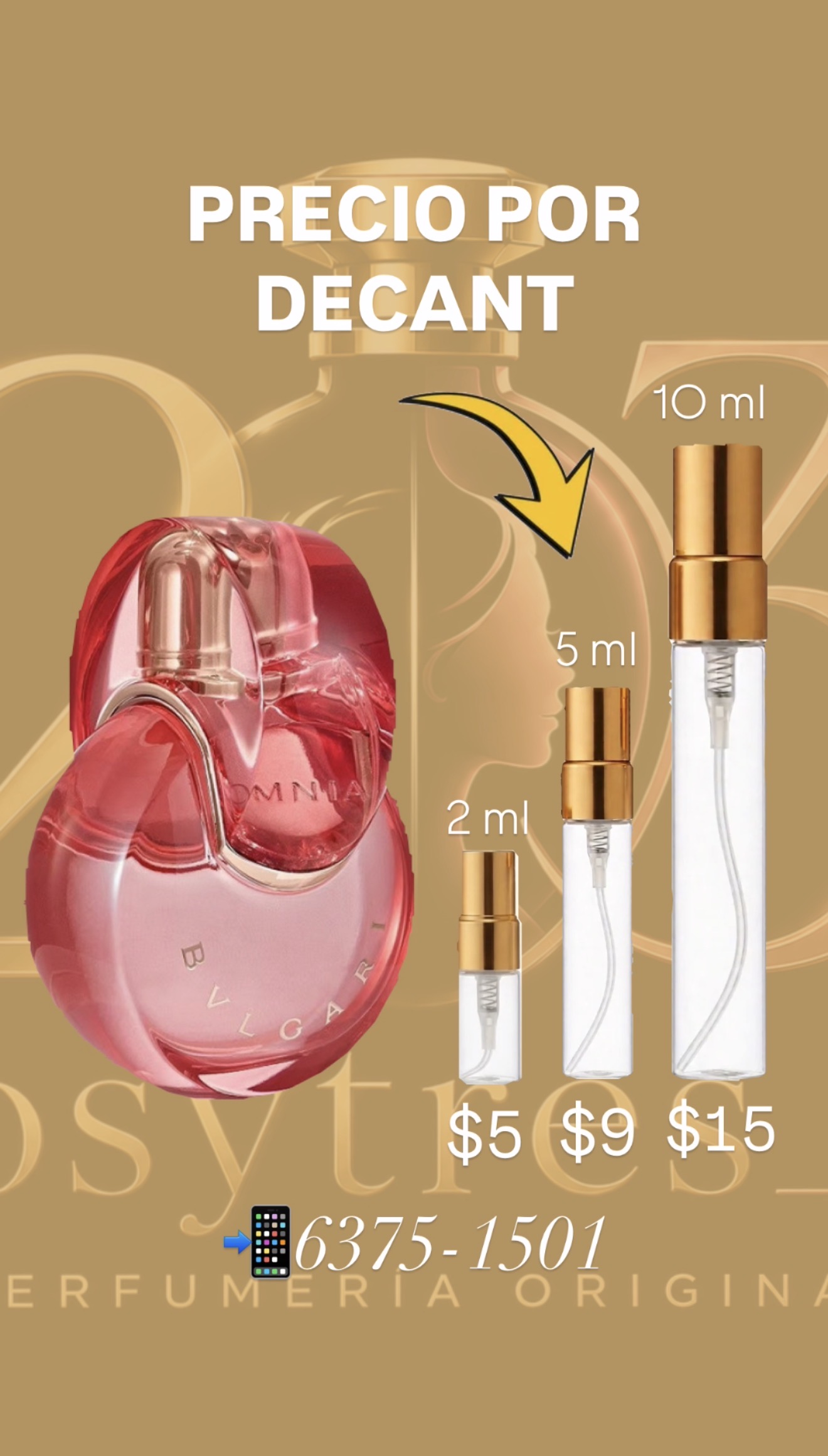 Bvlgari Omnia Coral Eau de Toilette | 100ml | Decants en 2ml, 5ml y 10 ml.