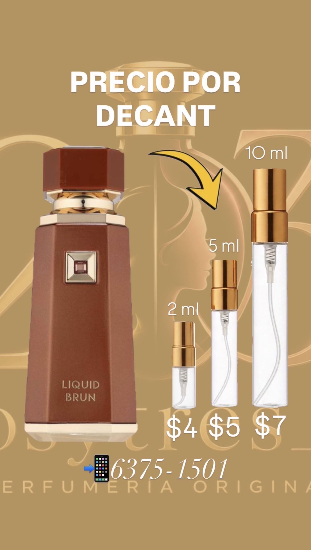 Liquid Brun French Avenue Eau de Parfum | 100ml | Decants en 2ml, 5ml y 10 ml.